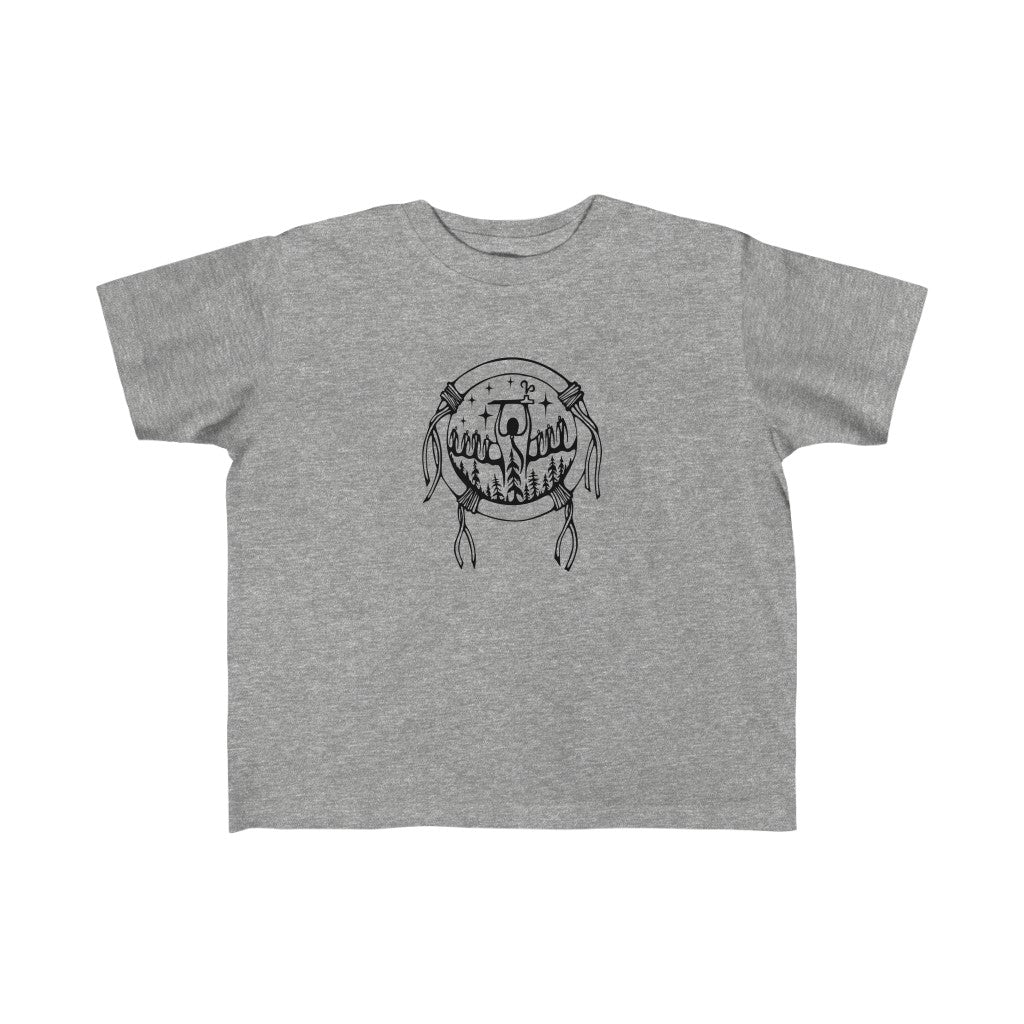 Toddler Shirt (Grey, White)