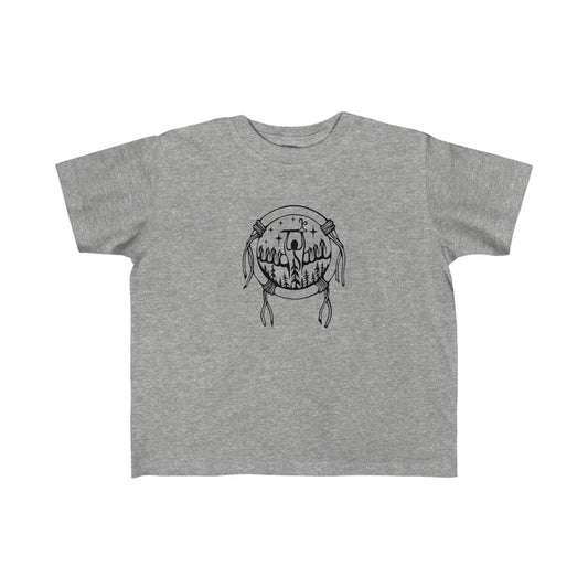 Toddler Shirt (Grey, White)
