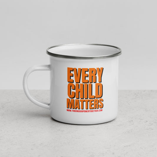Every Child Matters Enamel Mug